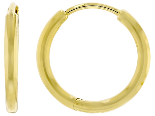 Artisan Collection of Israel™ Sterling Silver & 14K Gold Over Silver Huggie Hoop Earring Set of 2