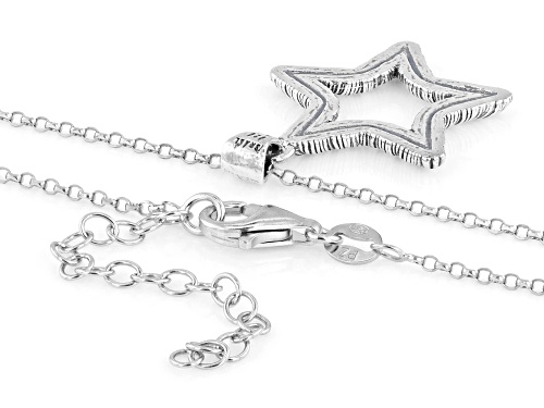 Artisan Collection of Israel™ Sterling Silver Star Pendant With 18