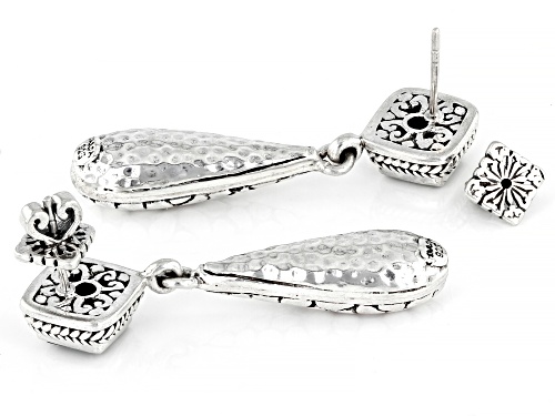 Artisan Collection of Bali™ 2.30ctw Citrus Splash™ Topaz Silver Earrings