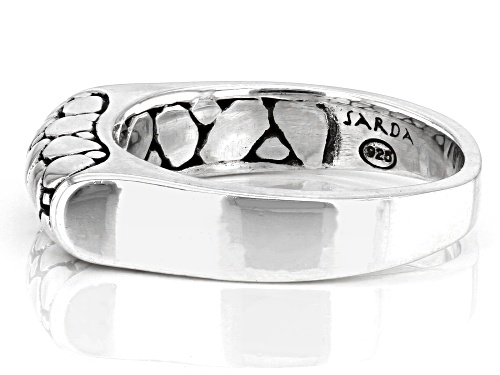 Artisan Collection of Bali™ Sterling Silver Watermark Band Ring - Size 7