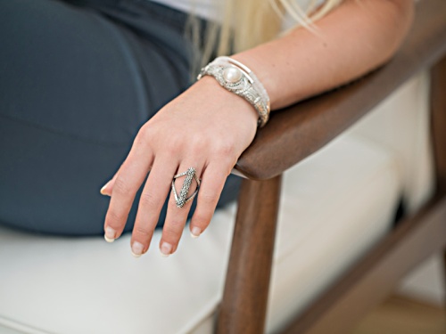 Artisan Gem Collection Of Bali™ Sterling Silver Filigree Ring - Size 6