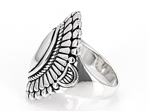 Southwest Style by JTV™ Oxidized Sterling Silver Ring - Size 6