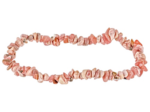 Southwest Style by JTV™ Rhodochrosite Sterling Silver Beaded Necklace & Bracelet Set