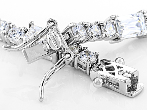 Tycoon For Bella Luce ® 13.44ctw White Diamond Simulant Platineve® Bracelet(8.36ctw Dew) - Size 7.25