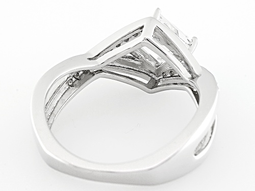 Tycoon For Bella Luce ® 2.28ctw White Diamond Simulant Platineve® Ring(1.44ctw Dew) - Size 11