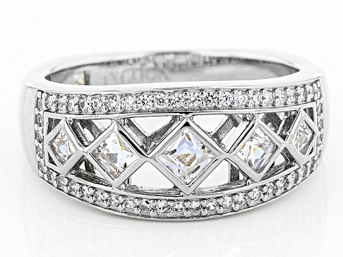 Tycoon For Bella Luce ® 1.04ctw White Diamond Simulant Platineve® Ring (.75ctw Dew) - Size 7