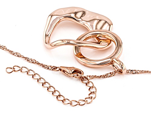 Timna Jewelry Collection™ Copper Dangle Pendant With Chain