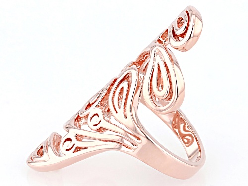 Timna Jewelry Collection™ Elongated Copper Ring - Size 7