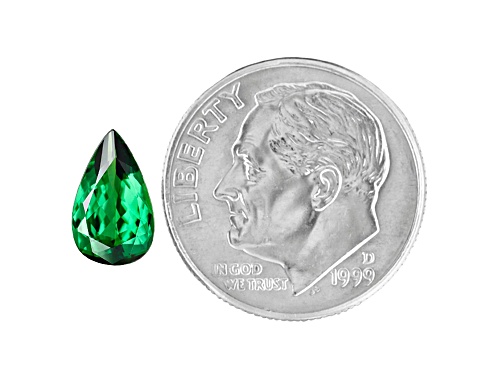 Tsavorite Garnet 9.30x5.65mm Pear Shape 1.11ct