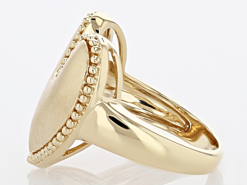 Global Destinations™ 18k Yellow Gold Over Brass Tribal Ring - Size 8