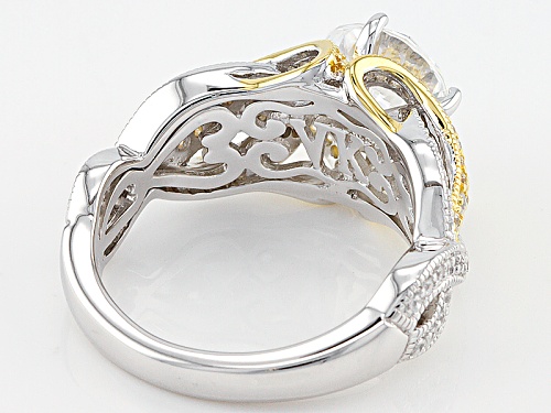 Vanna K ™ For Bella Luce ® 3.65ctw Platineve ™ And Eterno ™ Yellow Ring (2.54ctw Dew) - Size 7