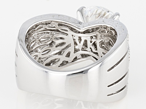 Vanna K ™ For Bella Luce ® 7.68ctw Vanna K Cut Diamond Simulant Platineve® Ring - Size 12