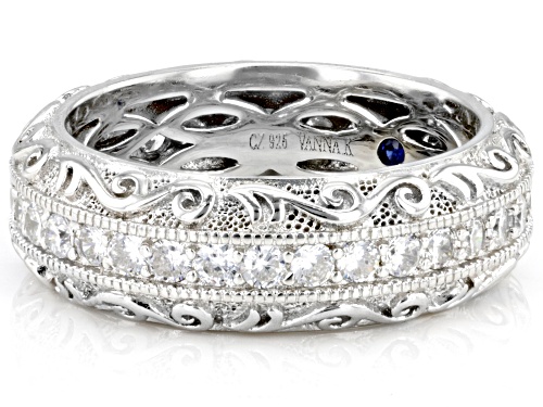 Vanna K ™ For Bella Luce ® 1.73ctw Platineve® Eternity Band - Size 5