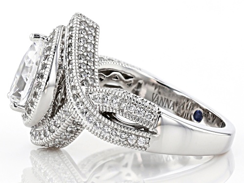 Vanna K™ for Bella Luce ® 3.70ctw Platineve ® Ring (2.22ctw DEW) - Size 11