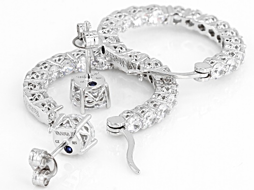 Vanna K ™ For Bella Luce ® 9.99ctw Platineve(R) Earrings Set of 2 (5.64ctw DEW)