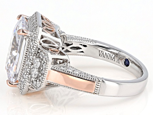 Vanna K ™ For Bella Luce ® 8.52ctw White Diamond Simulant Platineve ® Ring - Size 9