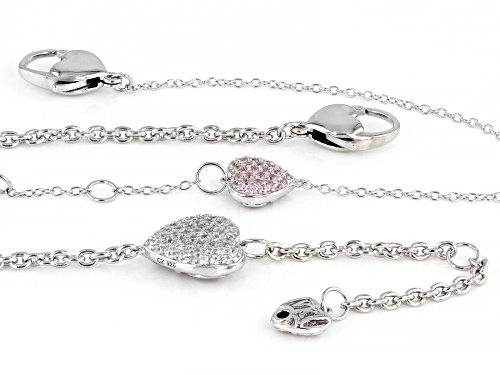 Vanna K™ For Bella Luce® 1.21ctw Platineve® Bracelet With Matching Children's Bracelet - Size 7.5
