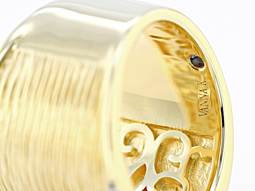 Vanna K™ For Bella Luce® 0.62ctw White Diamond Simulant Eterno™ Yellow Ring(0.38ctw DEW) - Size 7