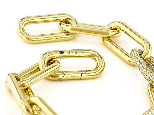Vanna K™ For Bella Luce® 11.67ctw White Diamond Simulant Eterno™ Yellow Bracelet(7.07ctw DEW) - Size 8
