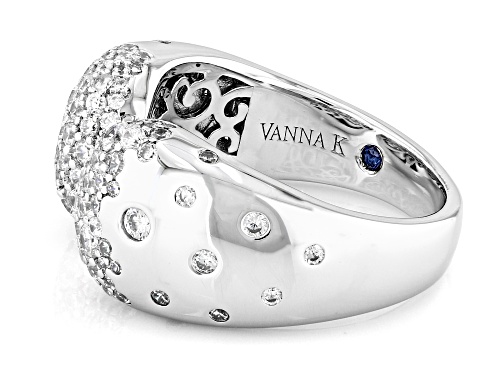 Vanna K™ For Bella Luce® 1.91ctw White Diamond Simulant Platineve® Ring - Size 7
