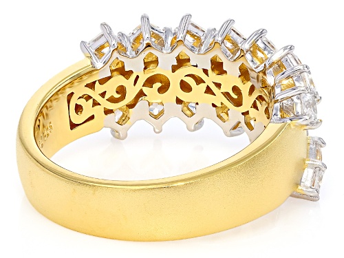 Vanna K™ For Bella Luce® 1.36ctw White Diamond Simulant Eterno™ Yellow Ring - Size 5