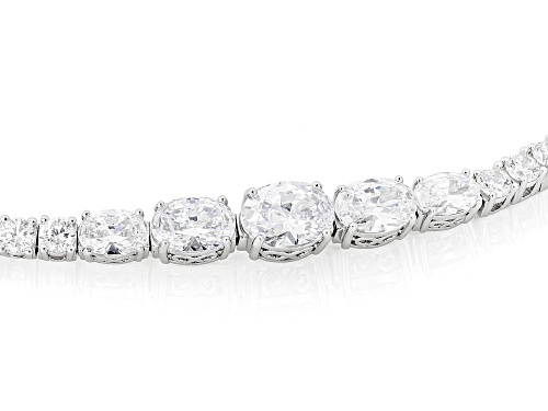Vanna K™ For Bella Luce® 13.41ctw White Diamond Simulant Platineve® Tennis Bracelet - Size 8