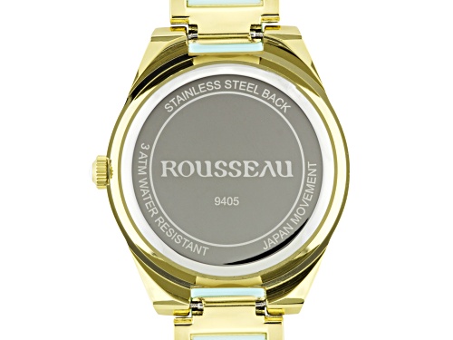 Rousseau Kemora Ladies Watch Gold-Tone And Mint