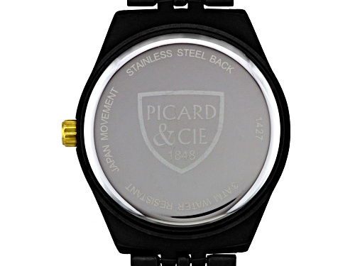 Picard & Cie Summer's Gleam Ladies Watch - Black Gold-Tone