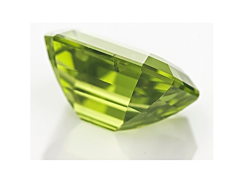Peridot 11.6x8.6mm Emerald Cut 5.30ct