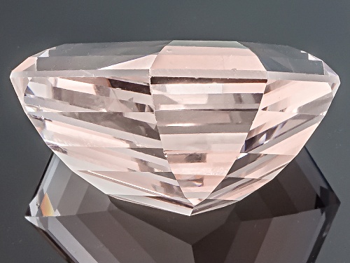 Nigerian Pink Tourmaline 35.99ct 21.39x21.12mm Shield Shape Step Cut Gemworld Verification Report