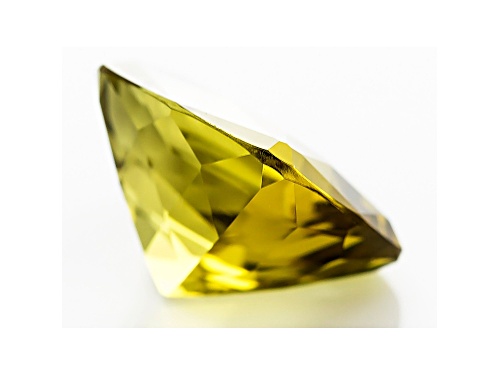 Yellow Tourmaline 11.5mm Square Cushion 5.65ct