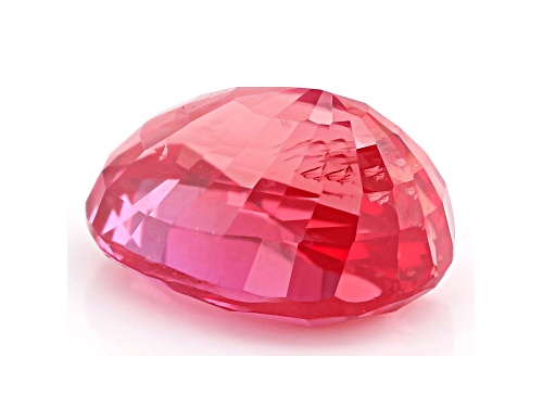 Reddish Orange Sapphire 8.68x6.49x4.72mm Oval 2.52ct