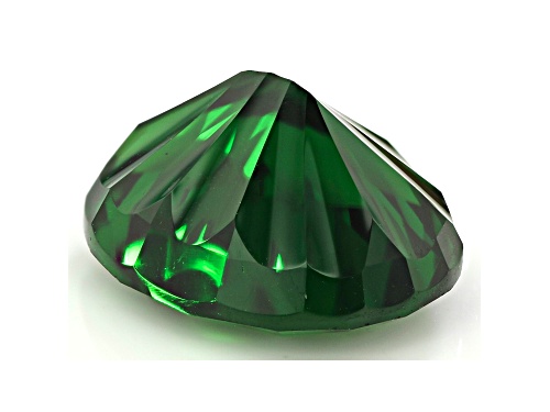 Chrome tourmaline 16.40x13.77x9.26mm Quantum Cut oval 13.09ct