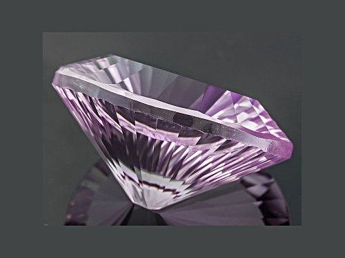 Kunzite 29.45x26.17mm Oval Quantum Cut 76.42ct