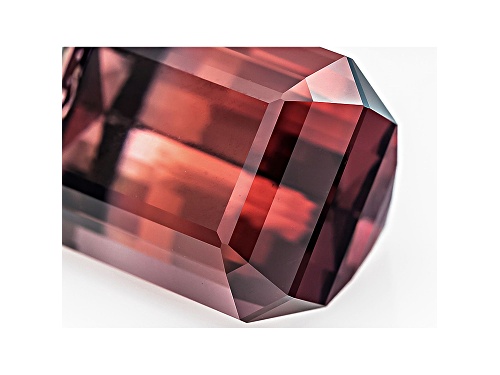 Nigerian Untreated Bi Color Tourmaline 13.59ct 14.25x11.13mm Emerald Cut