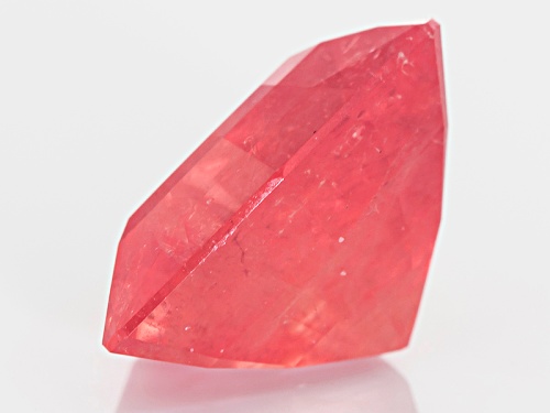 Sweet Home Mine Deep Pink Rhodochrosite 4.13ct 10x10mm Trillion With Gemworld Report