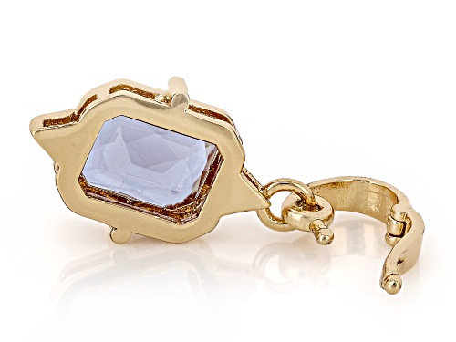 Rectangular Octagonal Zandrite Bronze Solitaire Enhancer