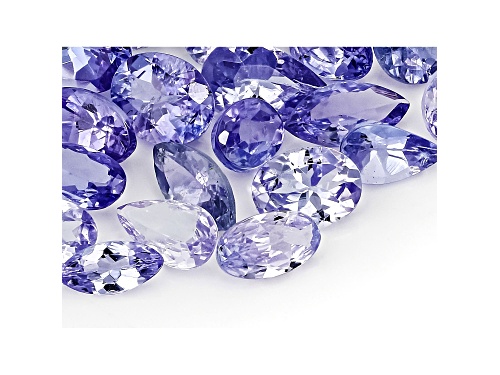 Tanzanite Mixed Shape Faceted Parcel 15.00ctw