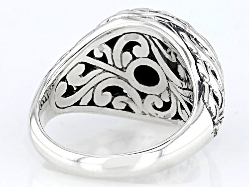 Artisan Collection of Bali™ 5.5-6.5mm Cultured Freshwater Pearl Sterling Silver Swirl Ring - Size 10