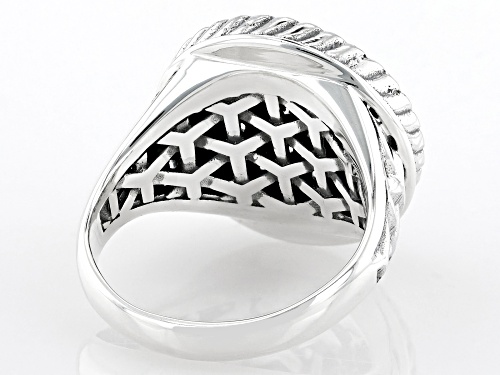 Artisan Collection of Bali™ Sterling Silver Basket Weave Design Ring - Size 11