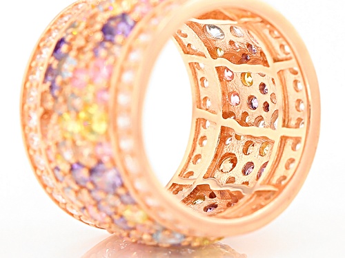 Bella Luce ® 10.45ctw Multicolor Gemstone Simulants Eterno ™ Rose Ring - Size 6