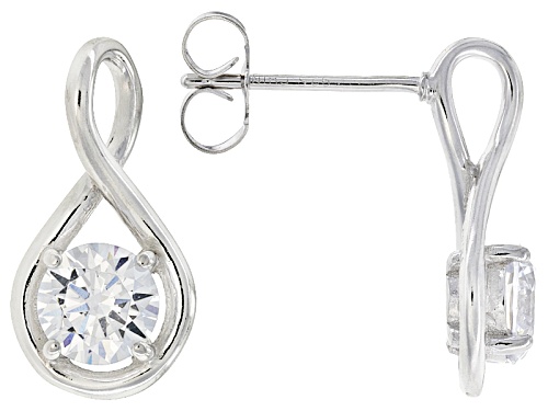 Bella Luce ® 13.85ctw Rhodium Over Sterling Silver Earrings-Set Of 2 (8.16ctw Dew)