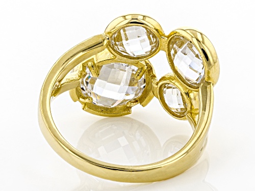 Bella Luce ® 7.46ctw White Diamond Simulant Eterno™ Yellow Ring (4.62ctw DEW) - Size 7