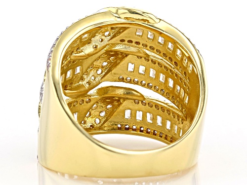 Bella Luce ® 4.28ctw White Diamond Simulant Eterno™ Yellow Ring (2.51ctw DEW) - Size 6