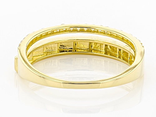 Bella Luce ® 0.22ctw Eterno™ Yellow Band Ring (0.11ctw DEW) - Size 7