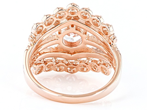 Bella Luce® 2.86ctw White Diamond Simulant Eterno™ Rose Ring - Size 8