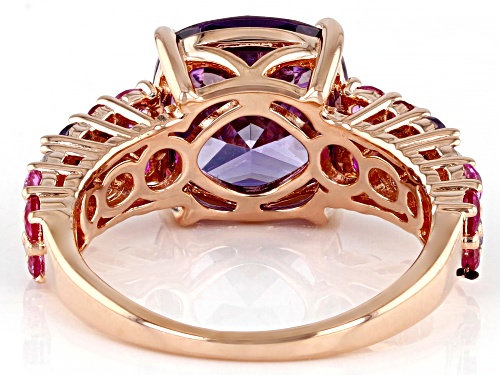 Bella Luce® 7.96ctw Multi Gem Simulants Eterno™ Rose Ring - Size 7