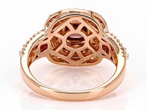 Bella Luce® Esotica™ 2.66ctw Blush Zircon And White Diamond Simulants Eterno™ Rose Ring - Size 6