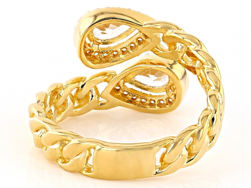 Bella Luce® 1.38ctw White Diamond Simulant Eterno™ Yellow Ring(0.83ctw DEW) - Size 7