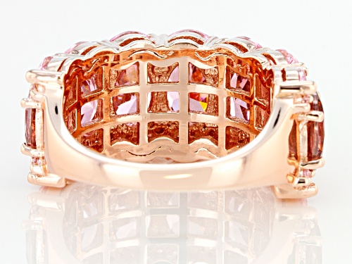 Bella Luce ® 11.01ctw Esotica ™ Blush Zircon and Pink Diamond Simulants Eterno ™ Rose Ring - Size 5